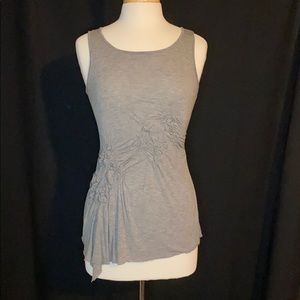 Spense Gray Sleeveless Top